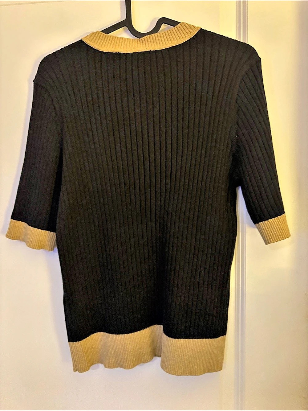 Loft Color Block Ribbed Sweater NWT - Picture 3 of 4